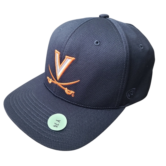 Virginia Cavaliers Top of the World Reflex Logo Flex Hat - Navy Size M/L - Picture 2 of 10